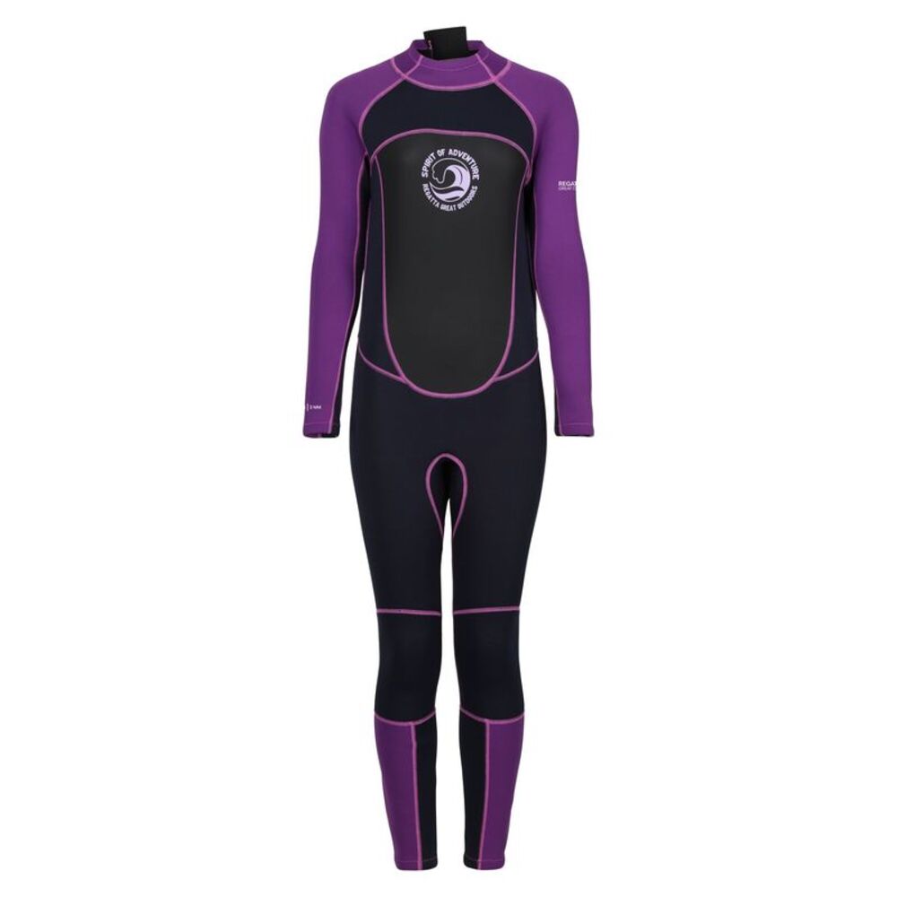 Regatta Womens/Ladies Full 3mm Thickness Wetsuit / Navy/Radiant Orchid